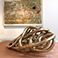 Heart to heart 2017 - 68 cm x 80 cm x 40 cm - fusione in bronzo