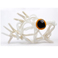 Pesce Bianco 2013 -  Vetro tecnica fornace fusione Murano - 45x55x20cm | Gianna Moise