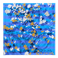 fiori di mandorlo bianco 2010 - 40cm x 30cm, olio e china su plexiglass sopra un cartone telato resine e acrilico  | Gianna Moise