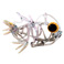 Pesce Viola 2012 - 45 cm x 35 cm - vetro fusione fornace Murano | Gianna Moise